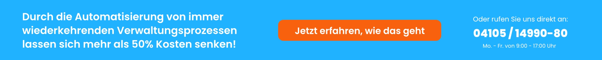 Prozesse automatisieren in Verwaltung und Büromanagement durch RPA (Robotic Process Automation)